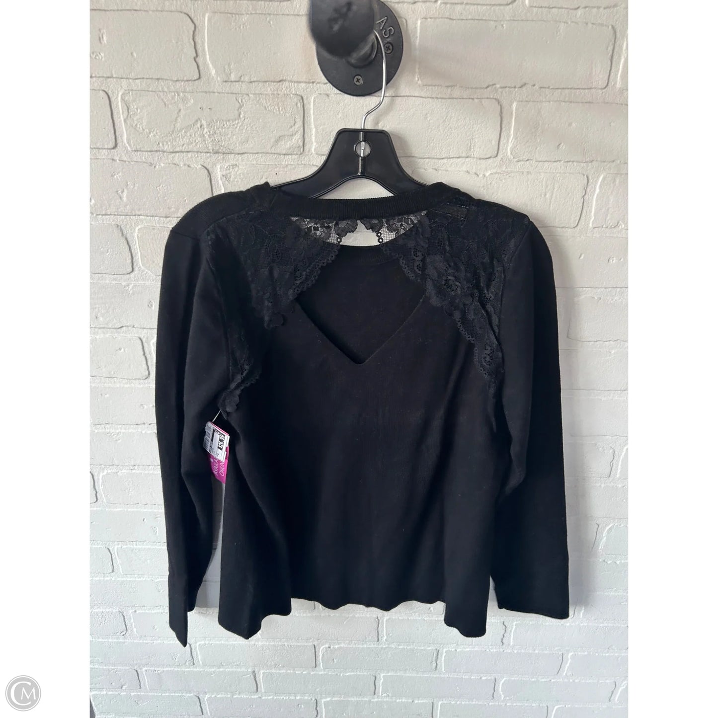 Sweater By Vince Camuto In Black, Size: Xl