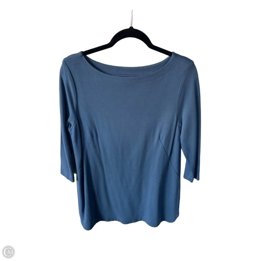 Tunic Long Sleeve By J. Jill In Blue, Size: Lp