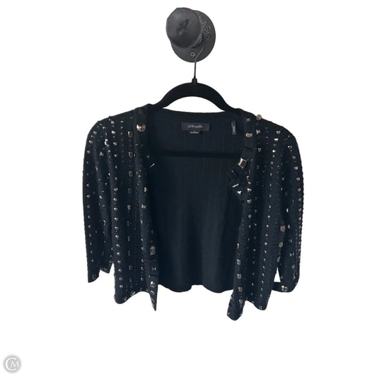 Sweater Cardigan By Cmc In Black, Size: M