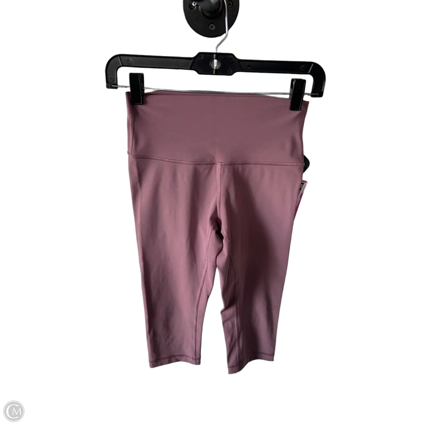 Athletic Capris By Lululemon In Pink, Size: 4