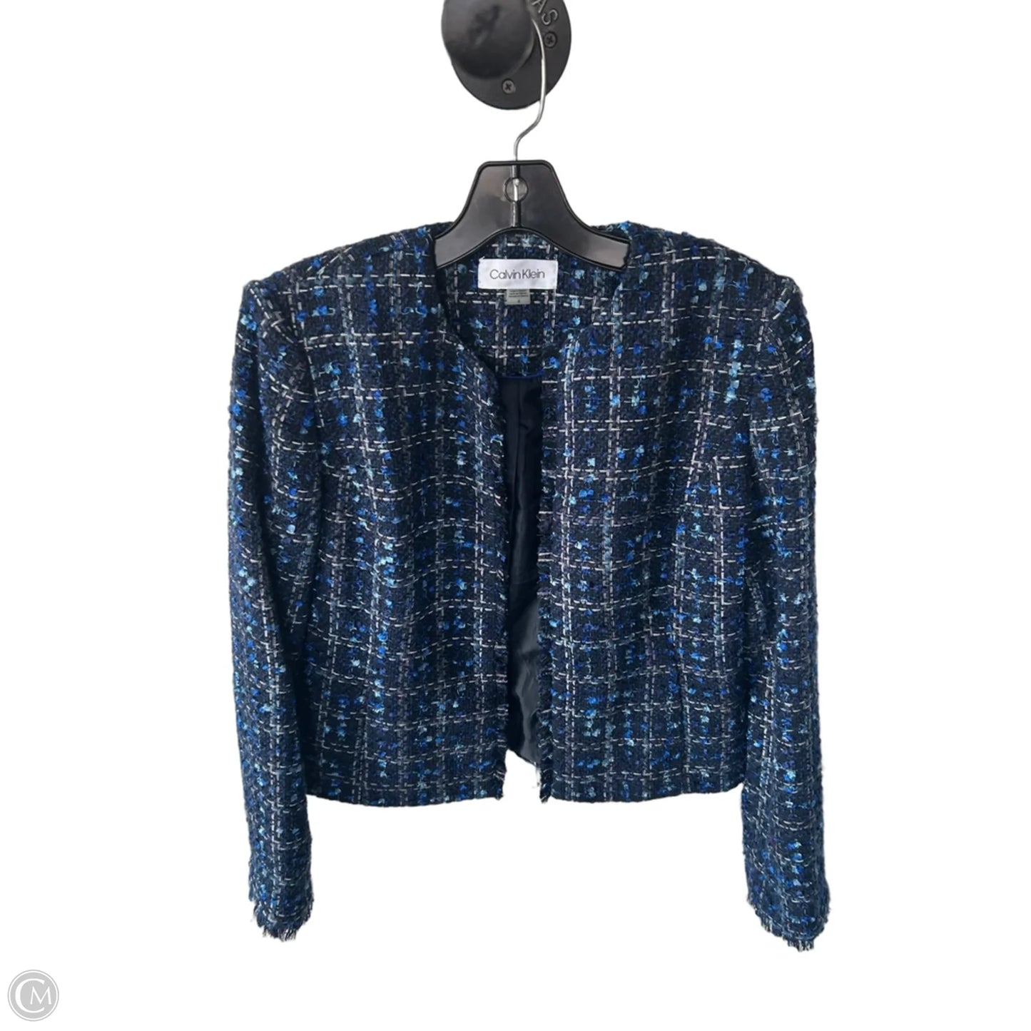 Blazer By Calvin Klein In Blue, Size: S