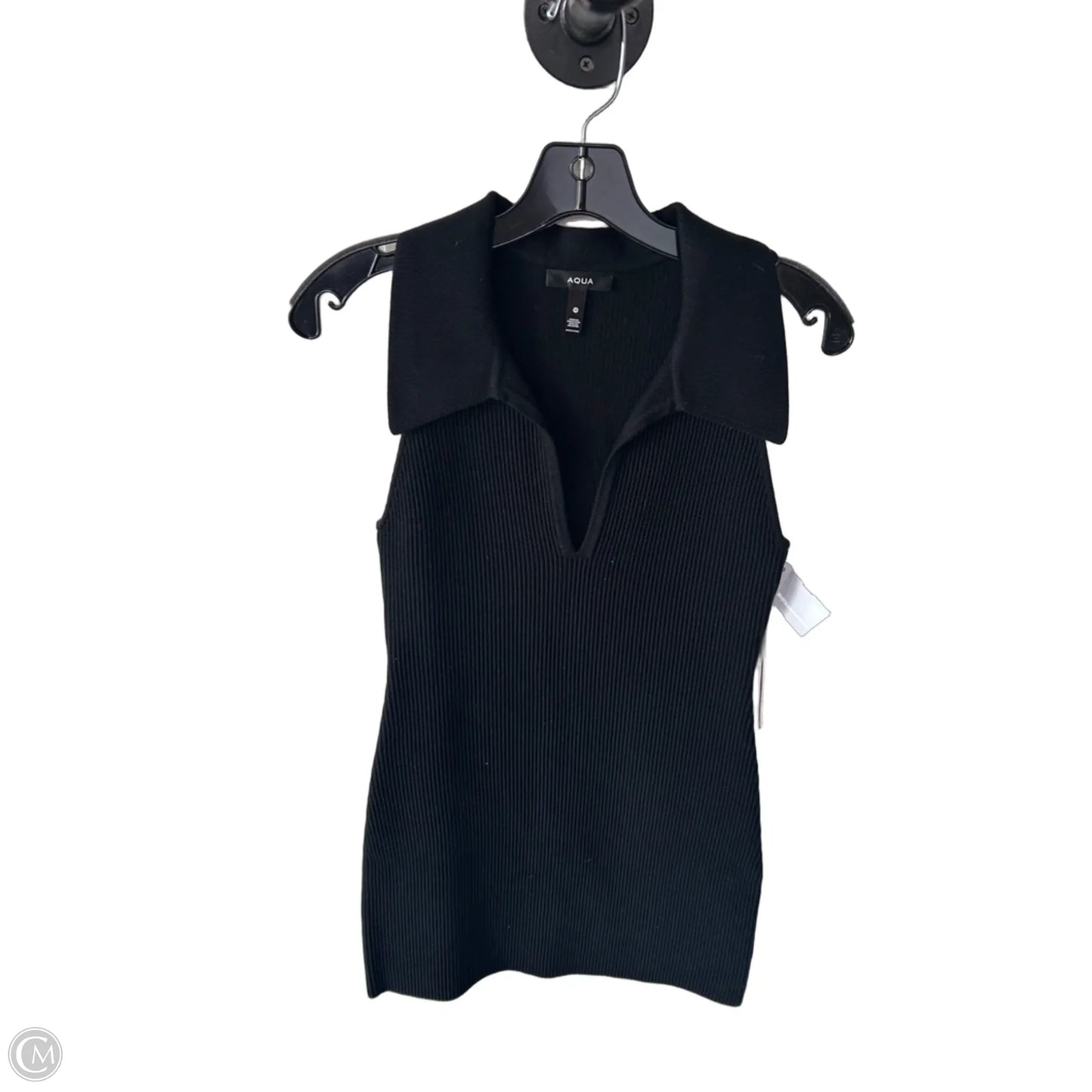 Dress Sweater By Aqua In Black, Size: M