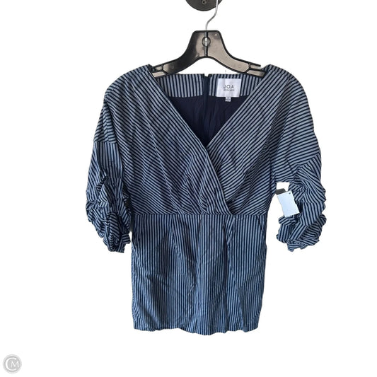 Dress Casual Short By Joa In Blue & White, Size: M