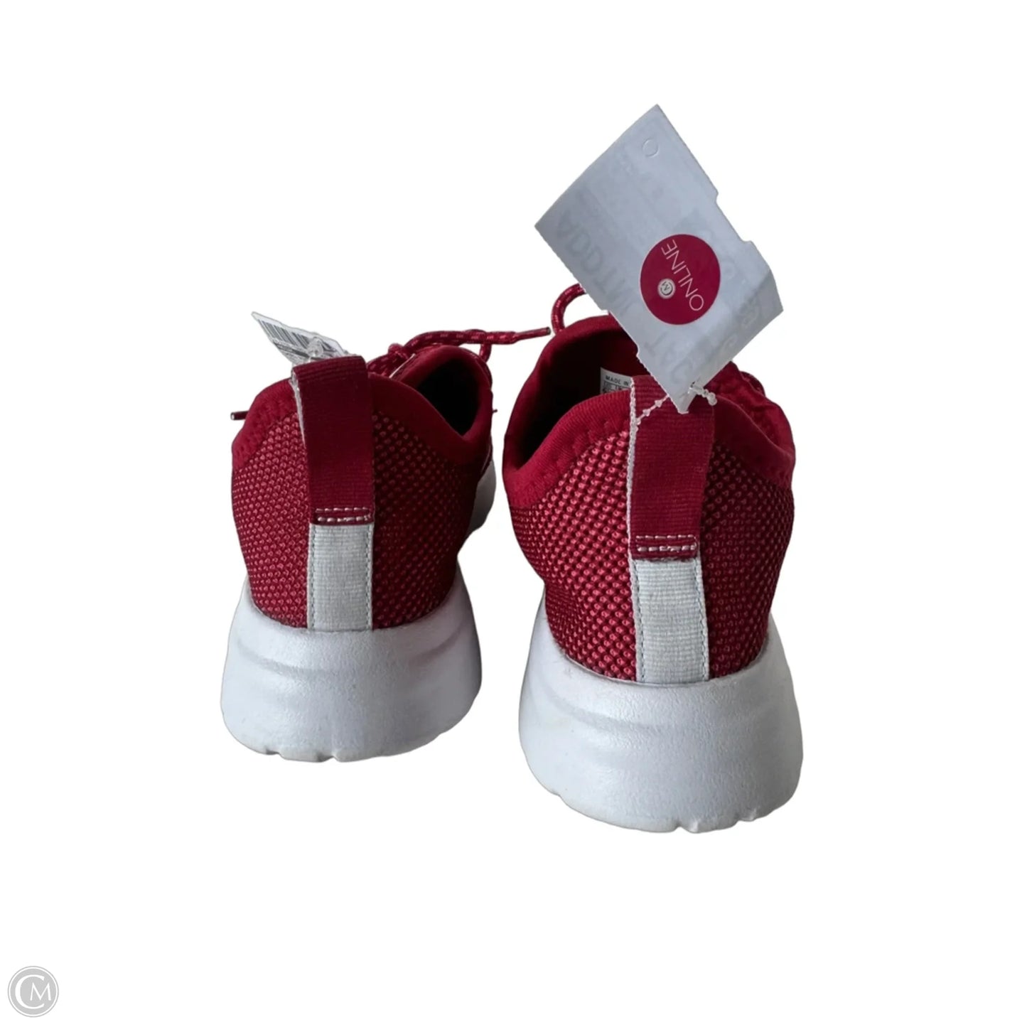 Shoes Athletic By Adidas In Red & White, Size: 6.5