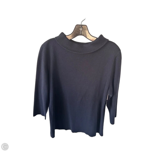 Sweater By Talbots In Blue, Size: L