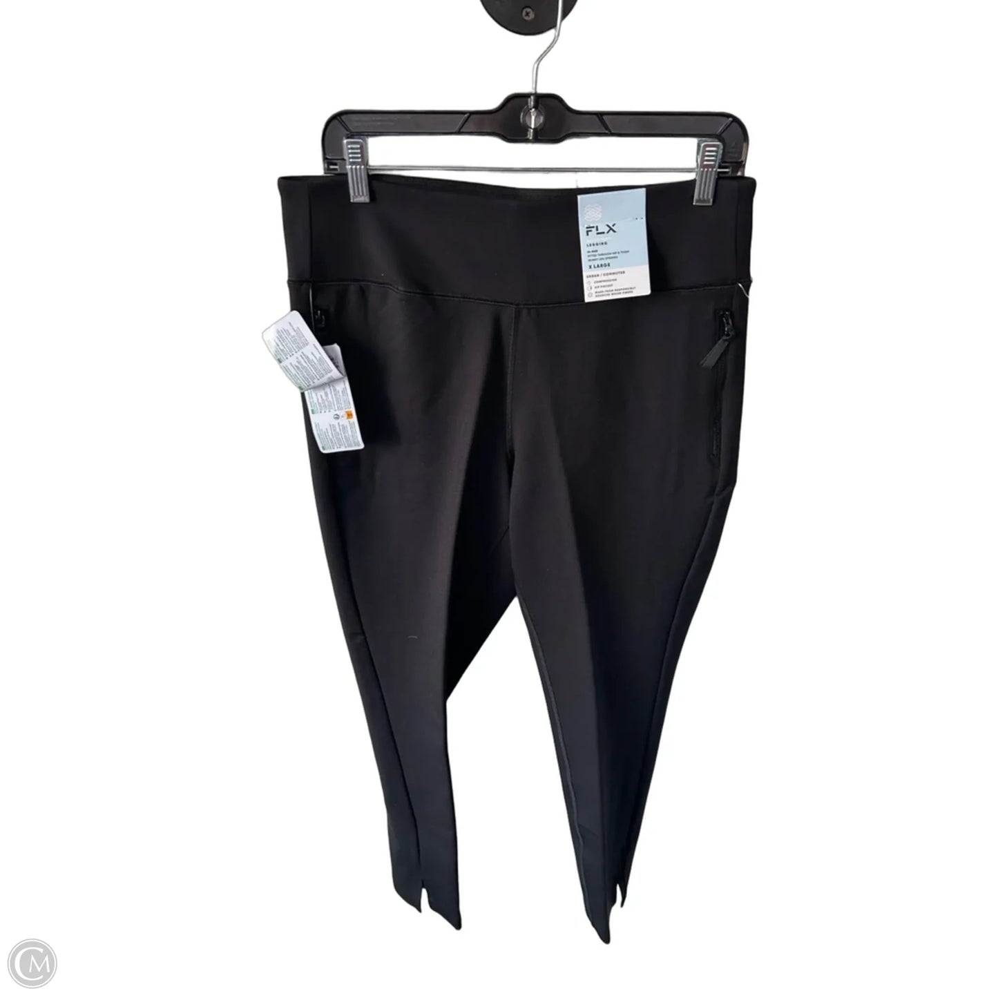 Athletic Leggings By Flx In Black, Size: 16