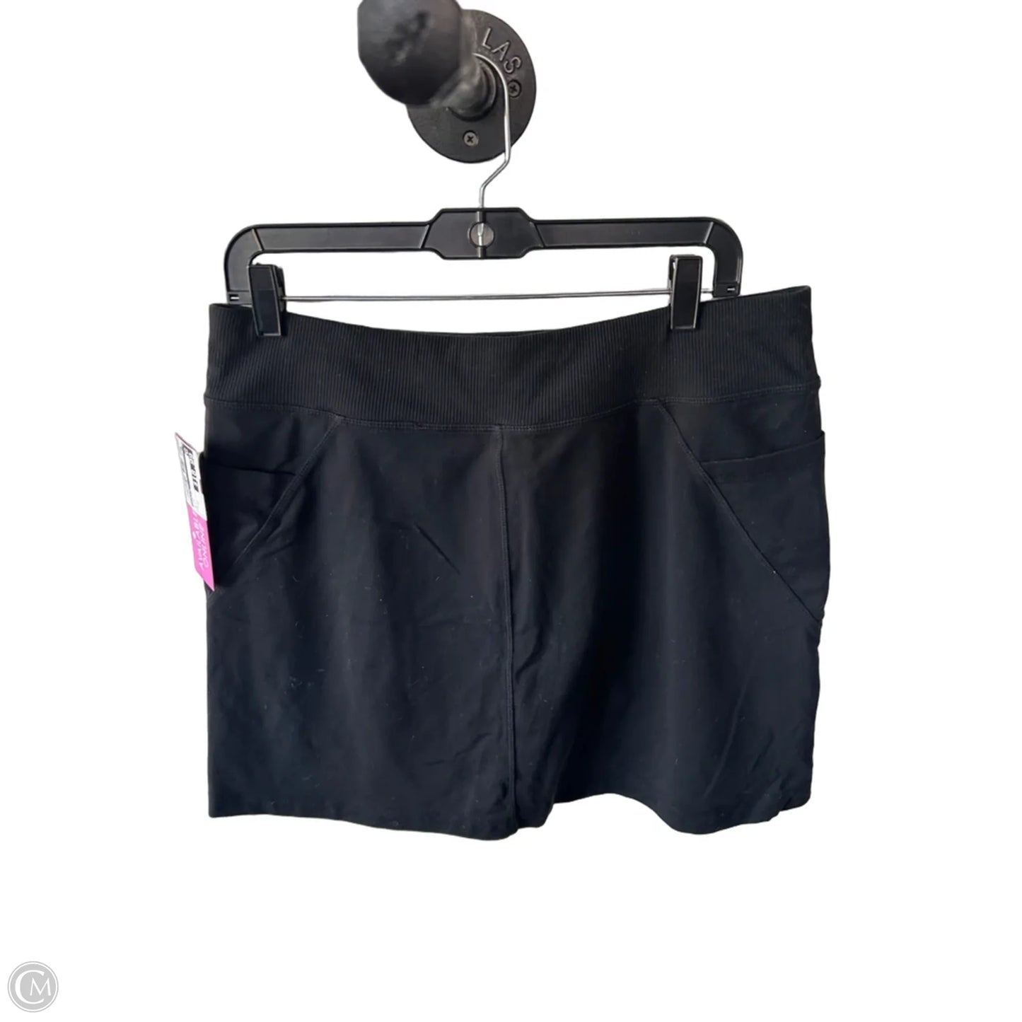 Athletic Skort By Athleta In Black, Size: 12