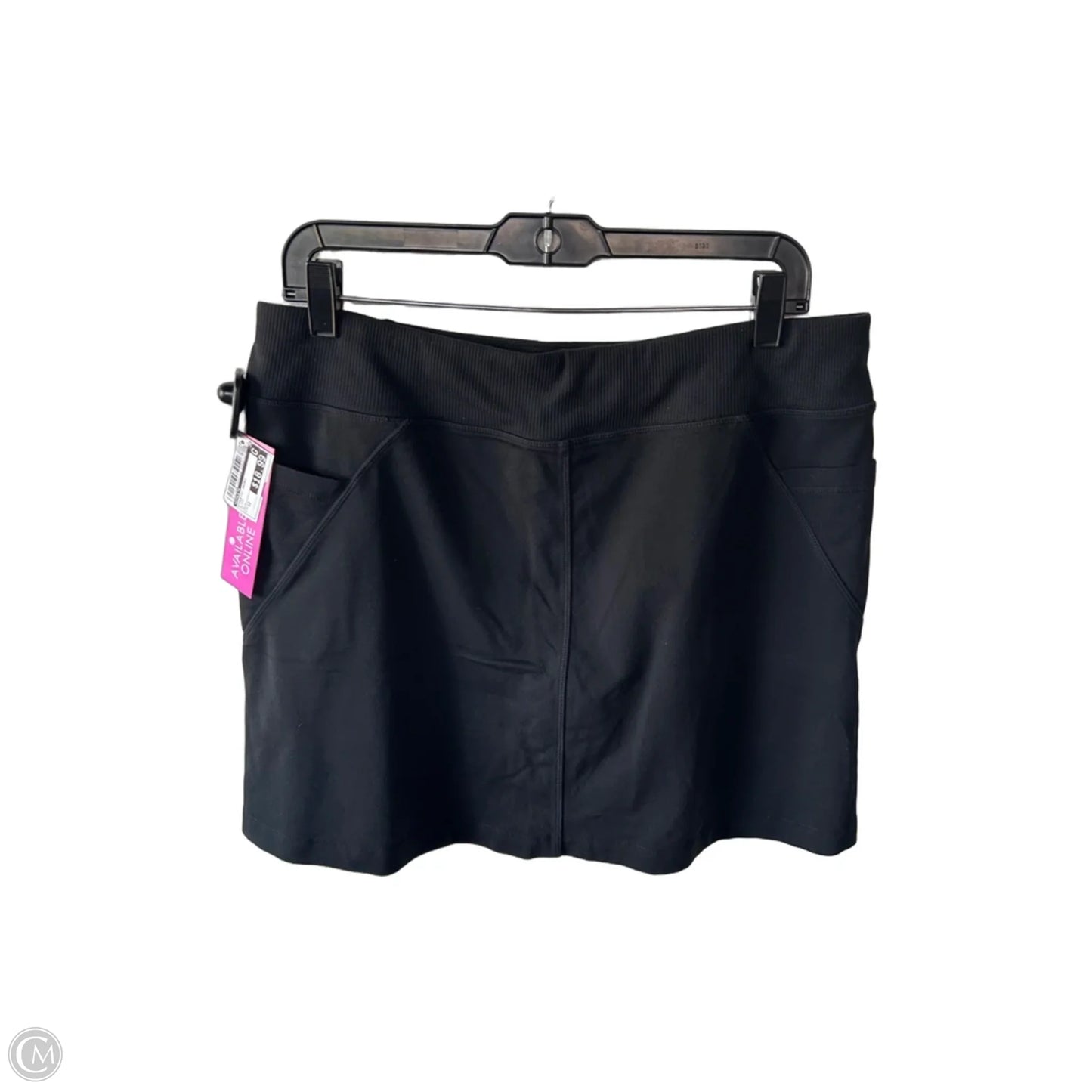 Athletic Skort By Athleta In Black, Size: 12