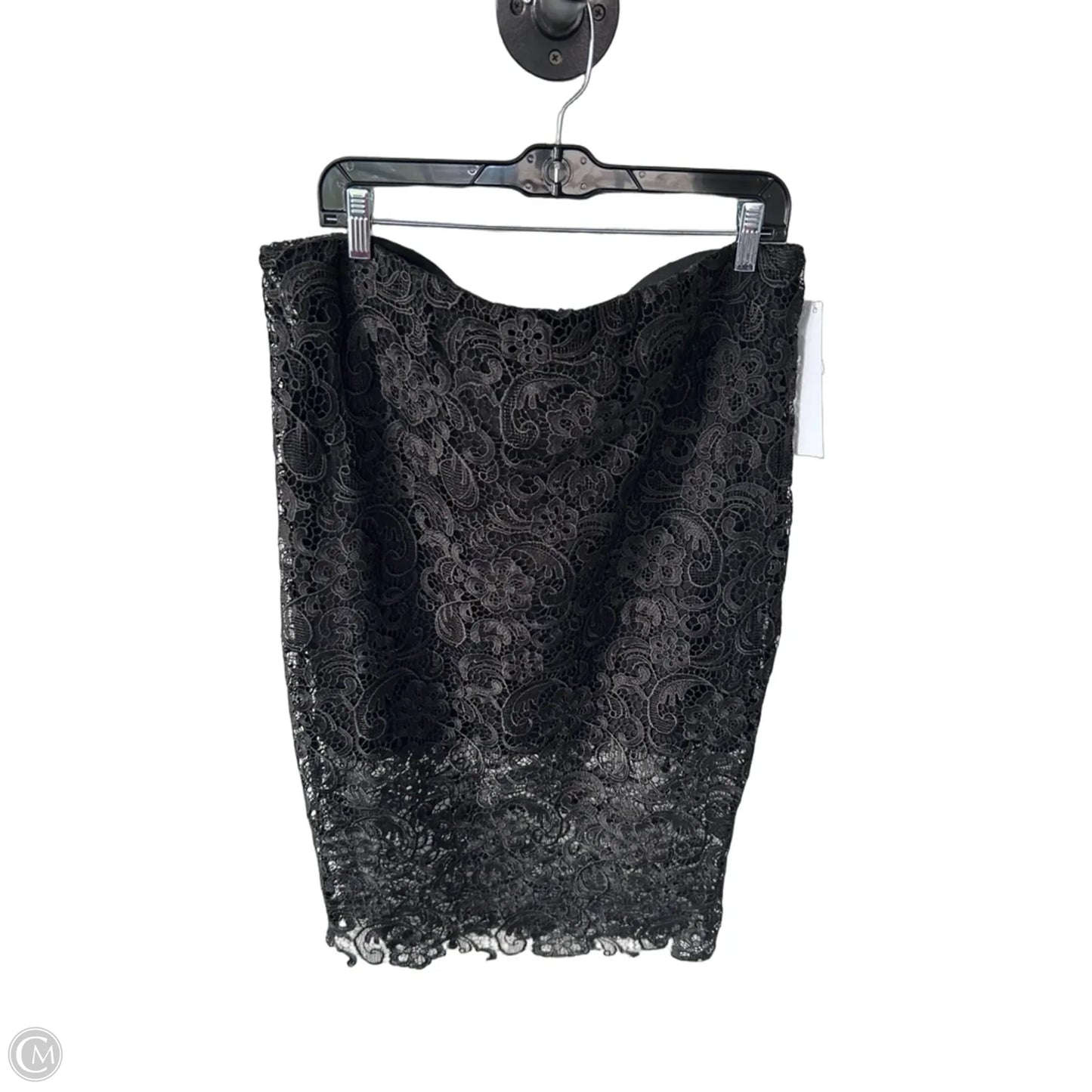 Skirt Midi By Harve Bernard In Black, Size: 16
