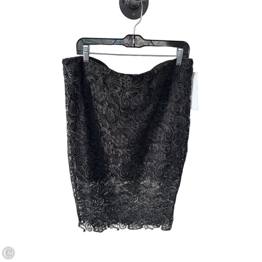 Skirt Midi By Harve Bernard In Black, Size: 16