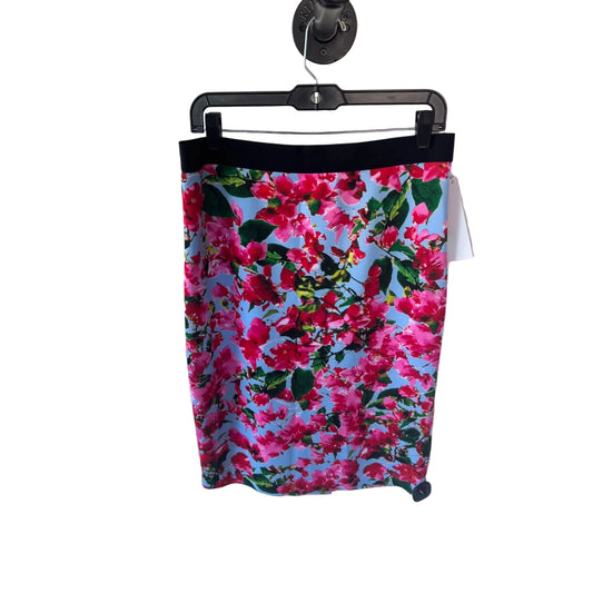 Skirt Designer By Milly In Blue & Pink, Size: 12