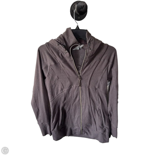 Athletic Sweatshirt Hoodie By Athleta In Brown, Size: S