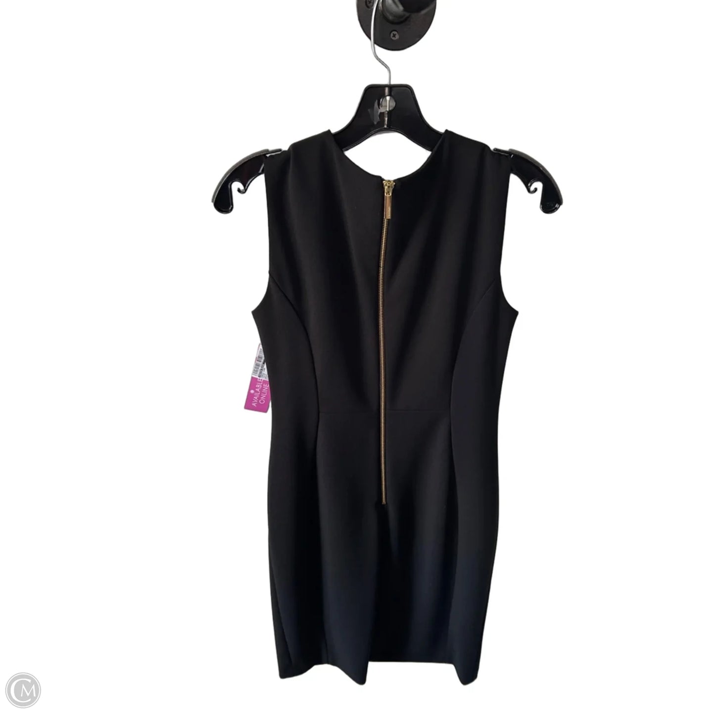 Dress Work By Calvin Klein In Black, Size: M