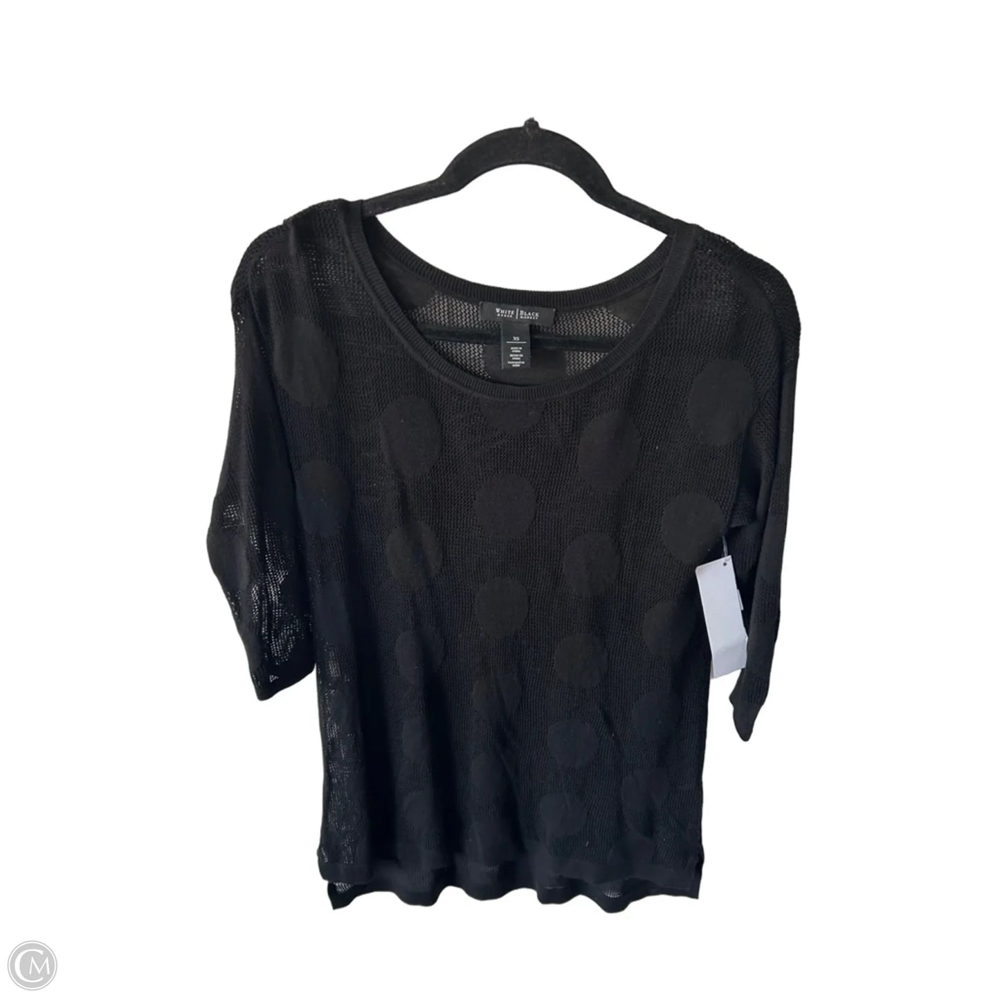 Sweater By White House Black Market In Black, Size: Xs
