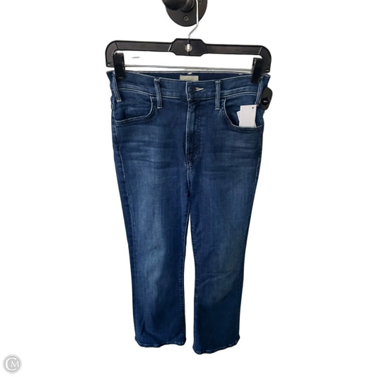 Jeans Straight By Mother In Blue Denim, Size: 2p