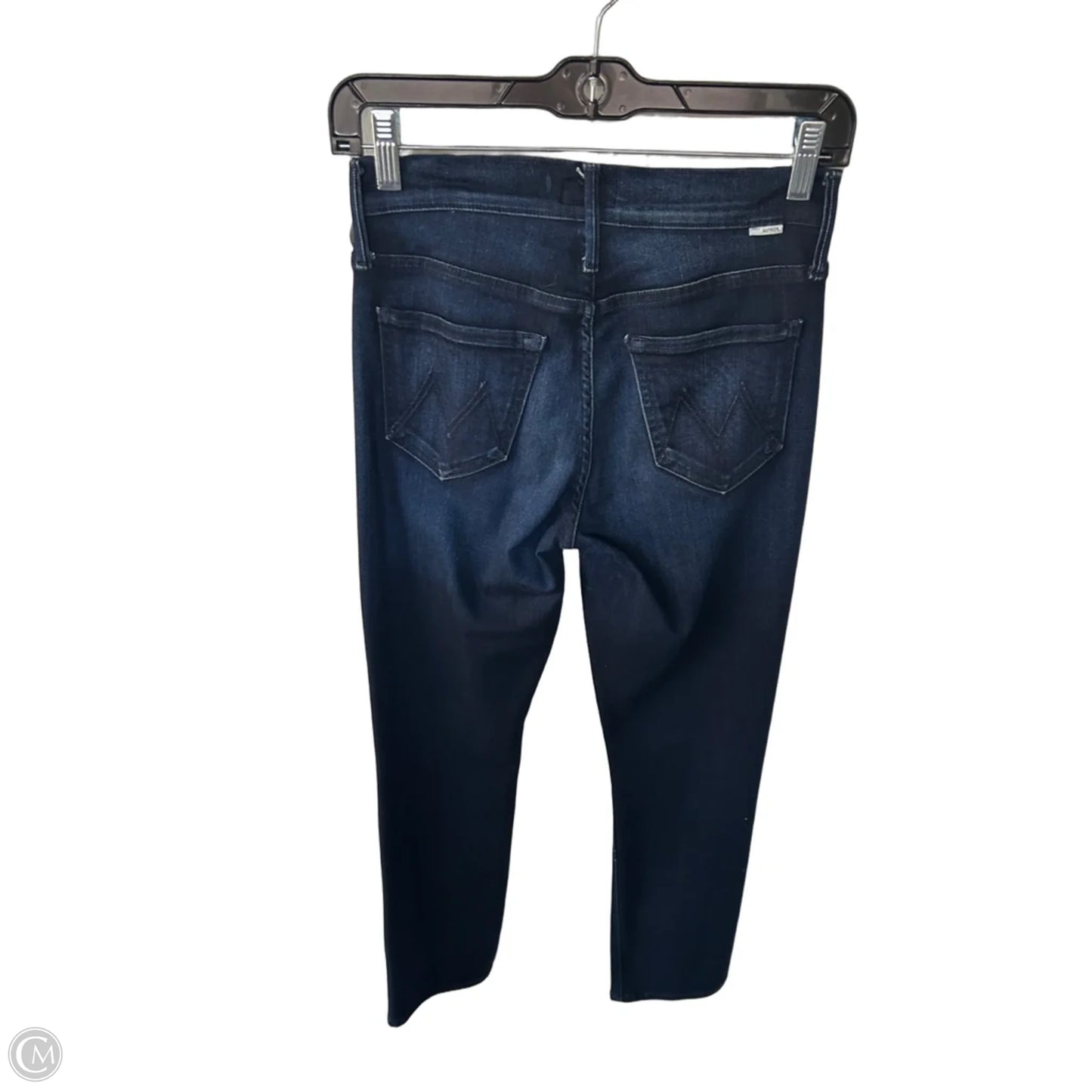 Jeans Straight By Mother In Blue Denim, Size: 2