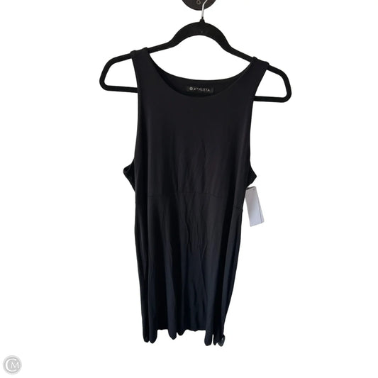 Athletic Dress By Athleta In Black, Size: L