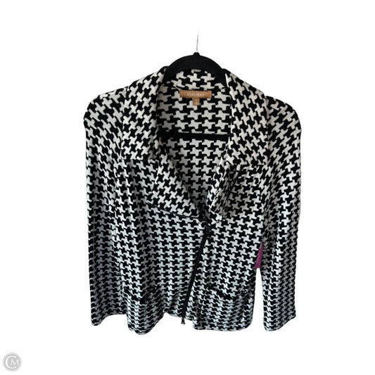 Blazer By Ellen Tracy In Black & White, Size: L