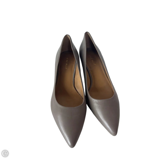 Shoes Heels Kitten By Nine West In Taupe, Size: 8