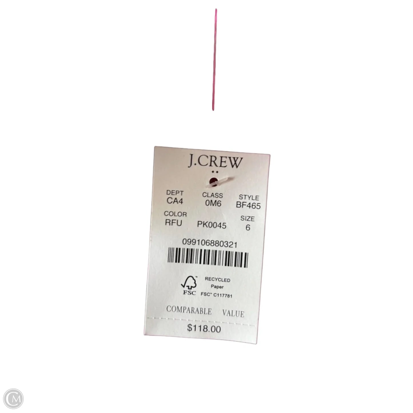 Dress Work By J. Crew In Pink, Size: S