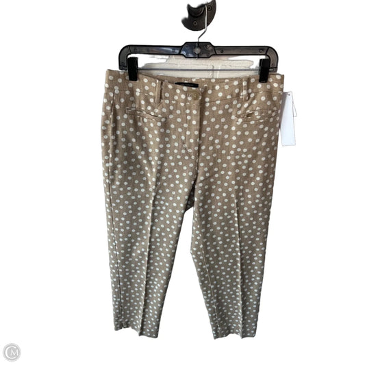 Pants Other By Ann Taylor In Tan & White, Size: 6