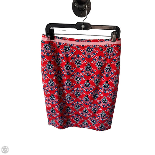 Skirt Mini & Short By Boden In Orange, Size: 8