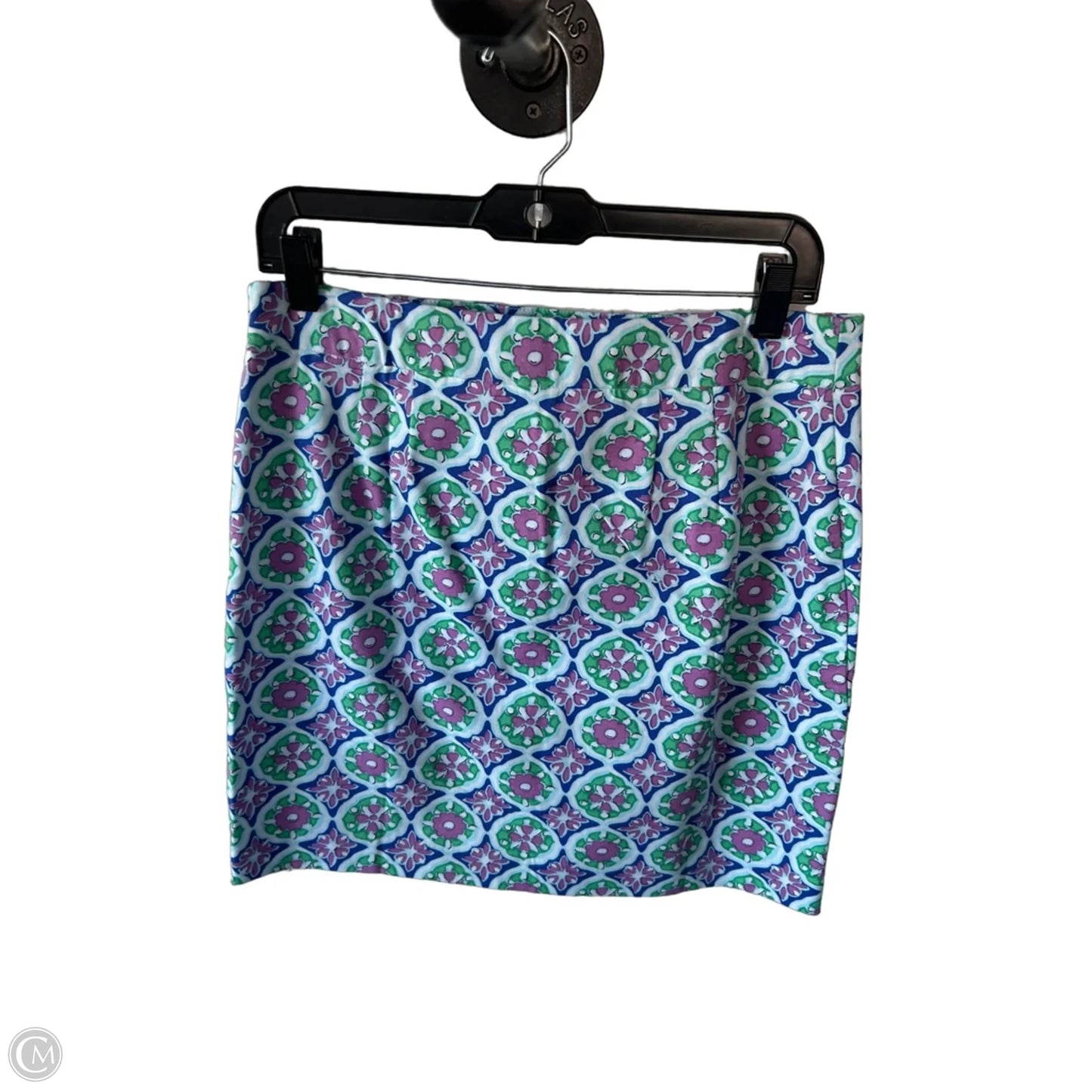 Skirt Mini & Short By Talbots In Purple & White, Size: 6
