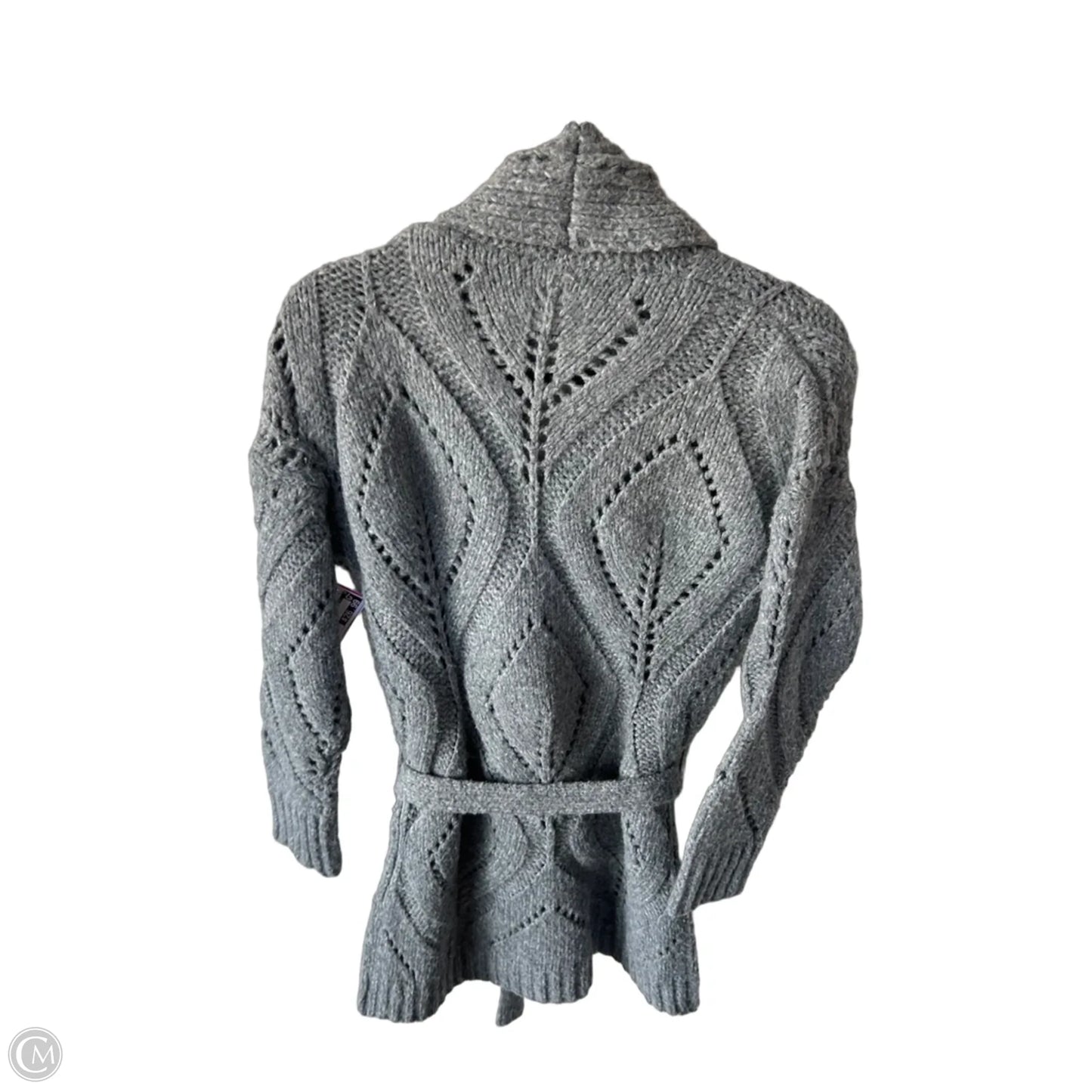 Sweater Cardigan By White House Black Market In Grey, Size: S