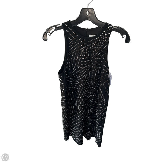 Dress Party Short By Trina Turk In Black & Silver, Size: Xs