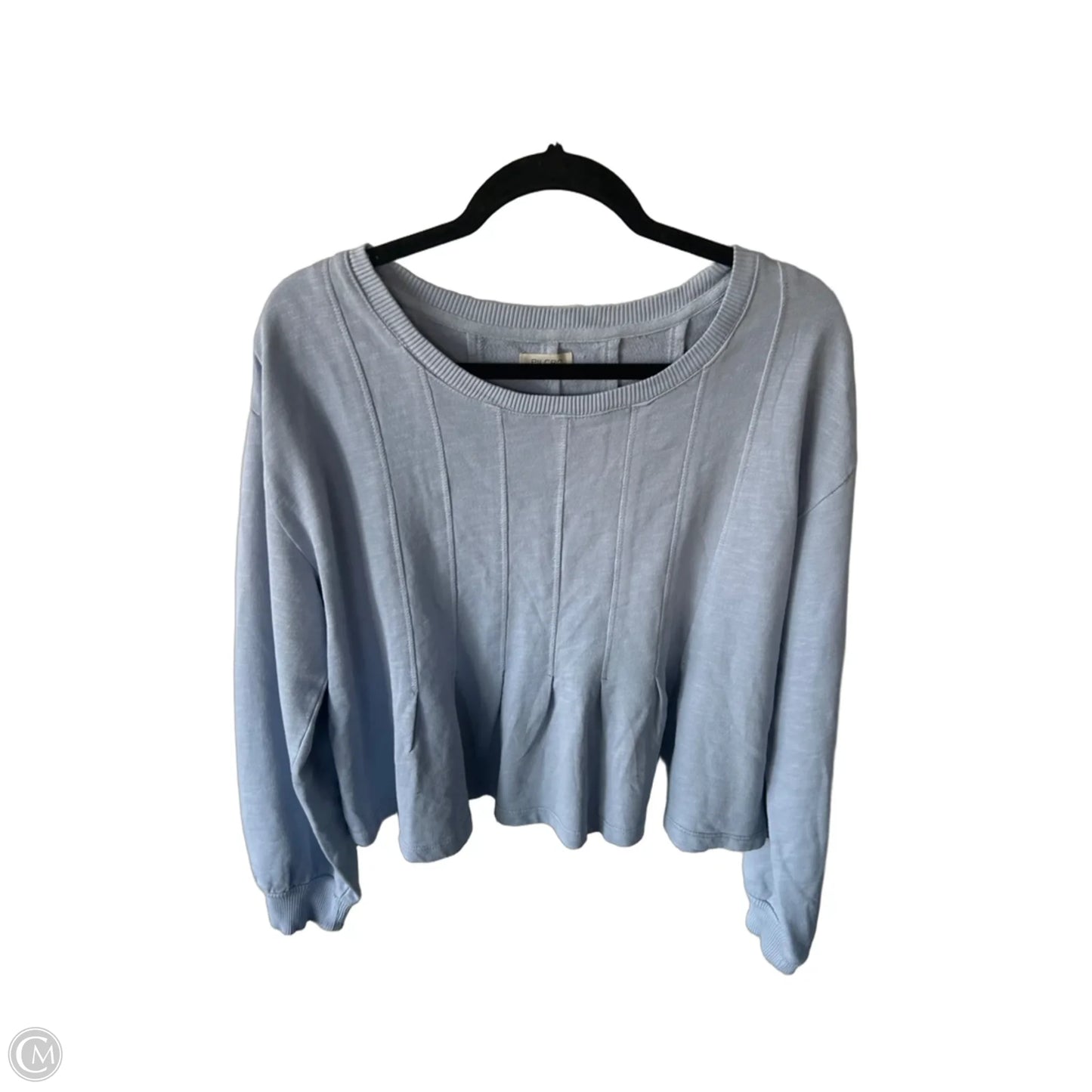 Sweatshirt Crewneck By Pilcro In Blue, Size: L