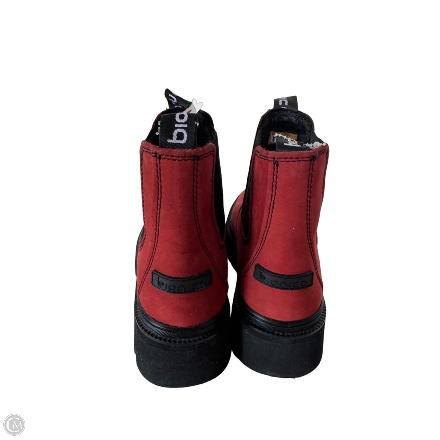 Boots Ankle Flats By Cmb In Red, Size: 8.5