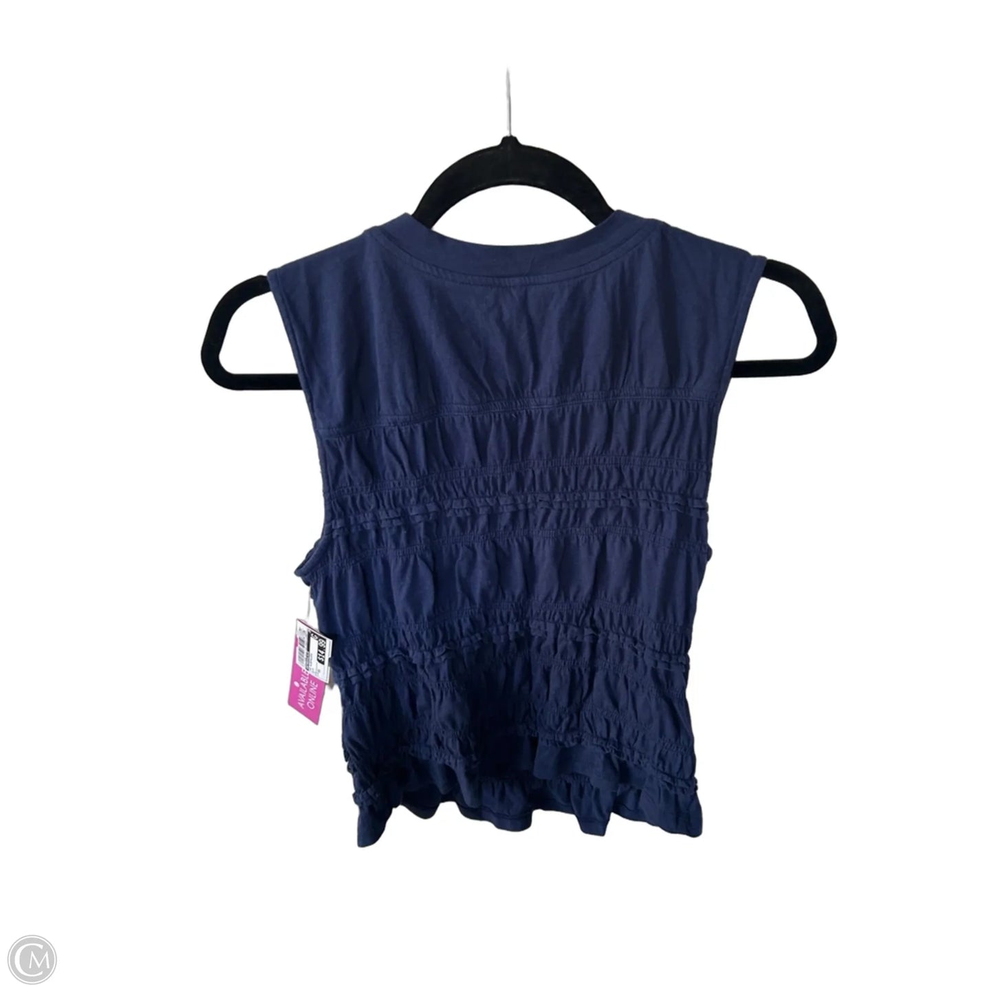 Top Sleeveless By Anthropologie In Blue, Size: Xs
