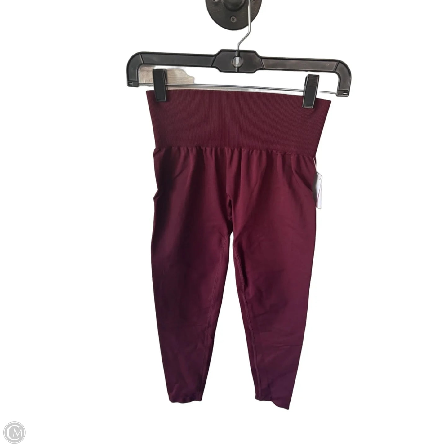 Athletic Leggings By Halara In Maroon, Size: 0