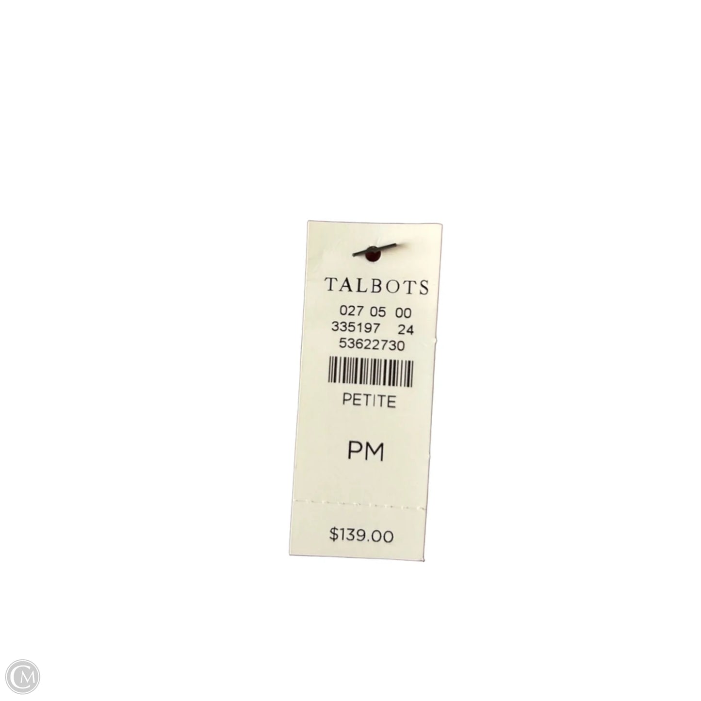 Jacket Denim By Talbots In Pink Denim, Size: Mp