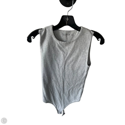 Bodysuit By Abercrombie And Fitch In Grey, Size: M