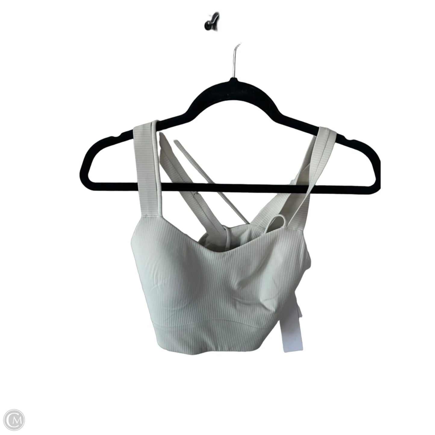 Athletic Bra By Lululemon In Cream, Size: S