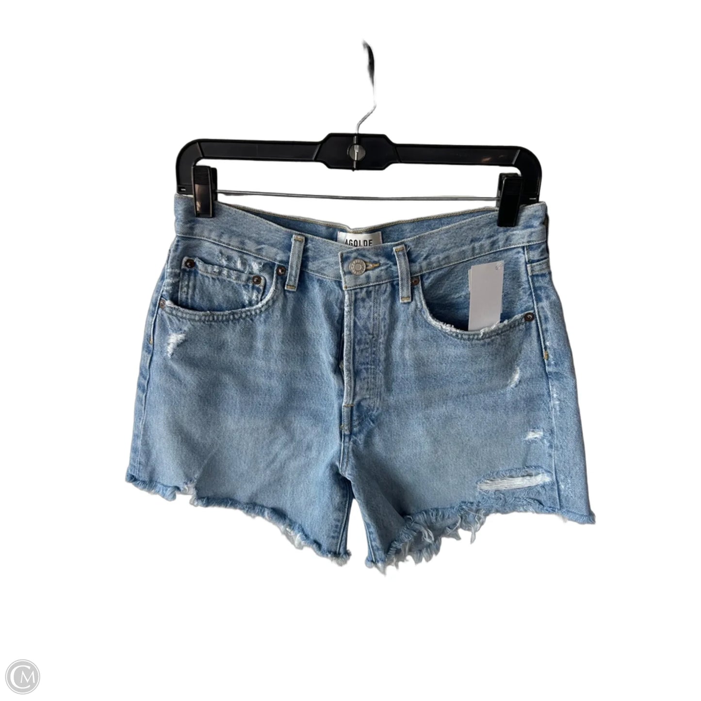 Shorts By Agolde In Blue Denim, Size: 4