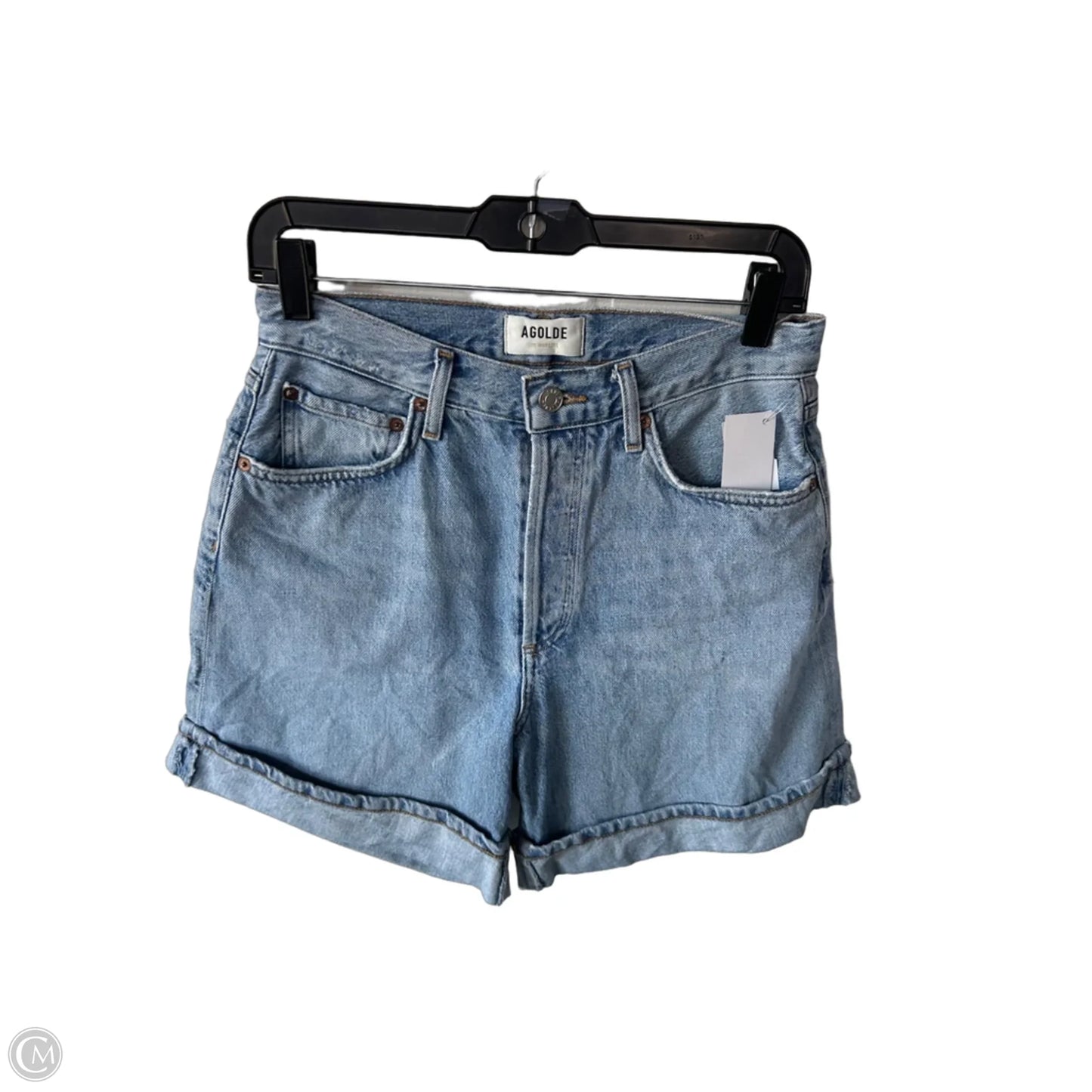 Shorts By Agolde In Blue Denim, Size: 2