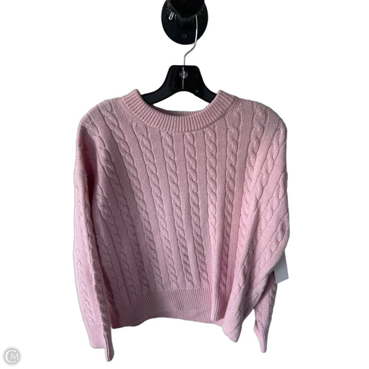 Sweater By Cmb In Pink, Size: S