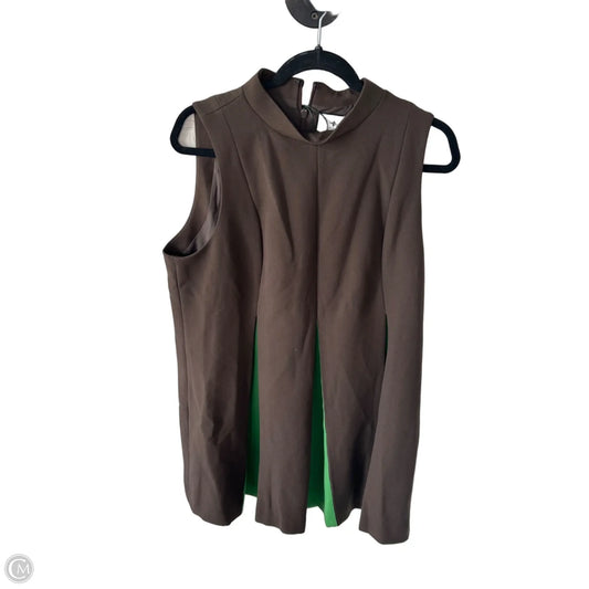 Dress Casual Short By Tuckernuck In Brown & Green, Size: Xl