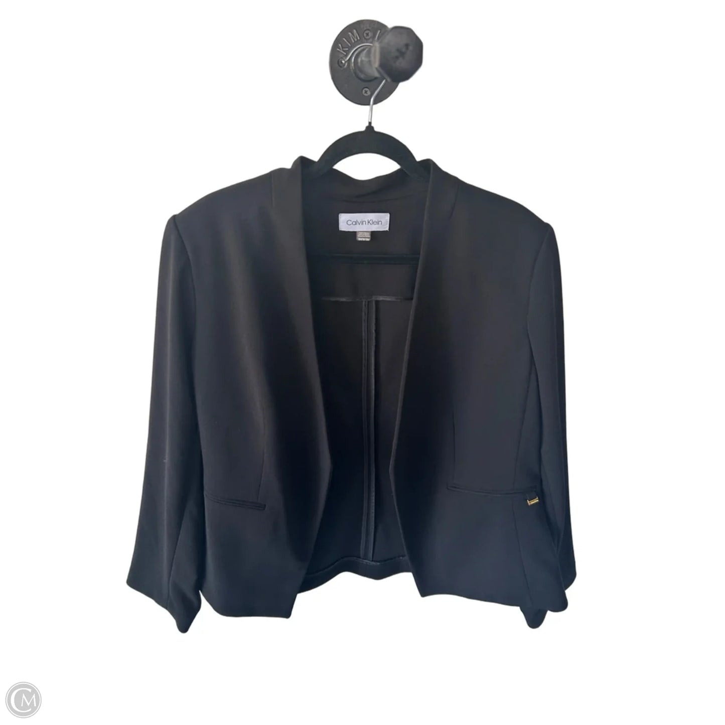 Blazer By Calvin Klein In Black, Size: 1x
