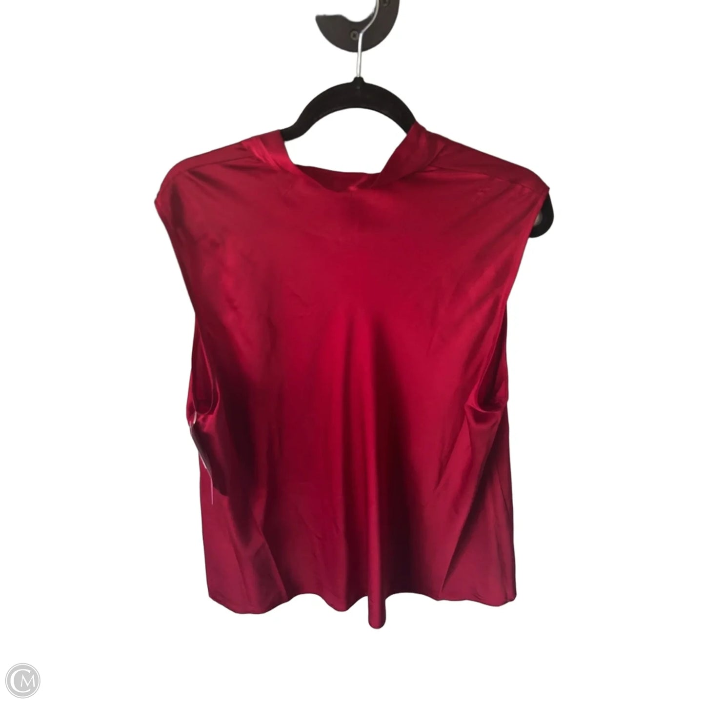 Top Sleeveless By Kasper In Red, Size: 2x