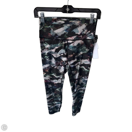 Athletic Leggings By Lululemon In Black & White, Size: 6