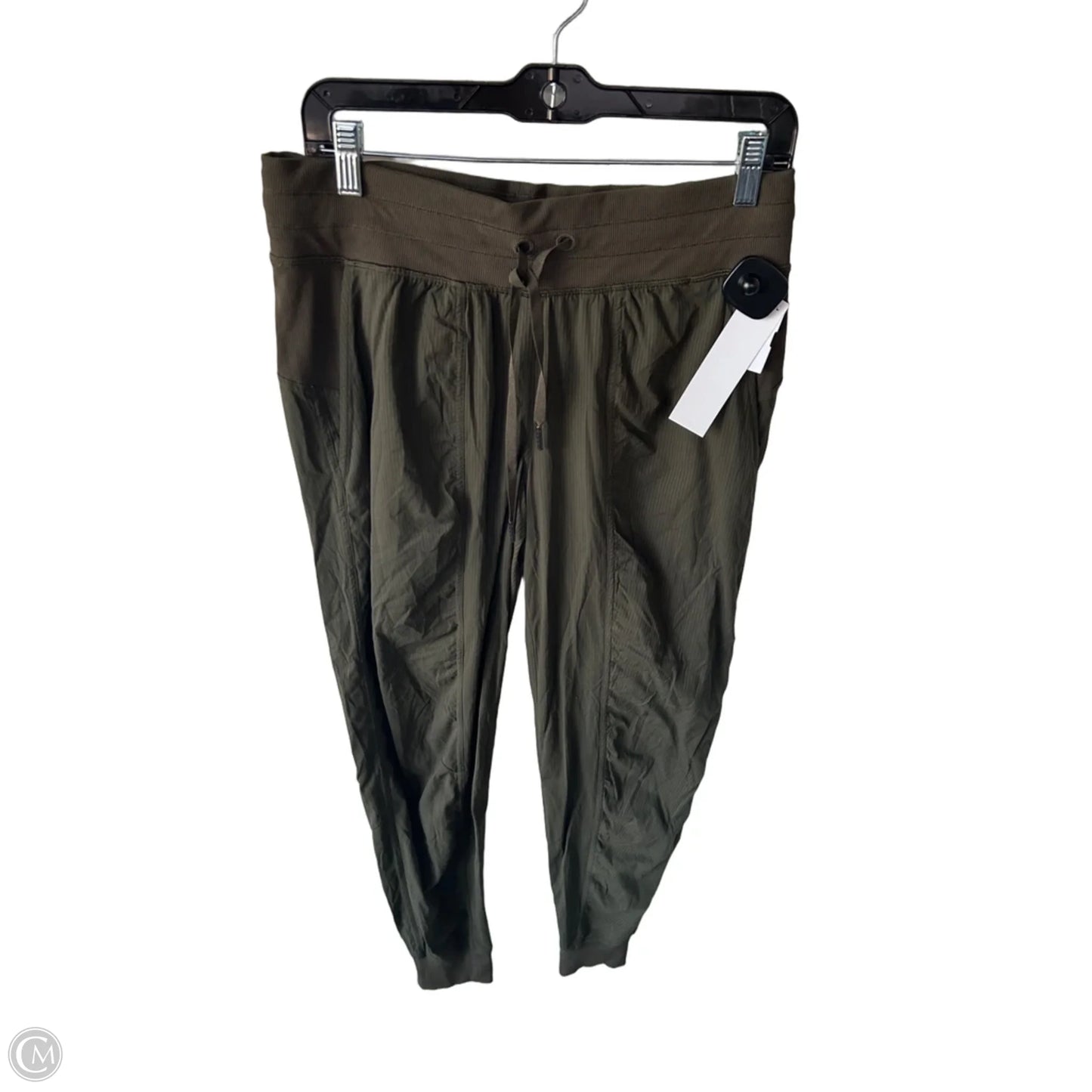 Athletic Pants By Lululemon In Green, Size: 8