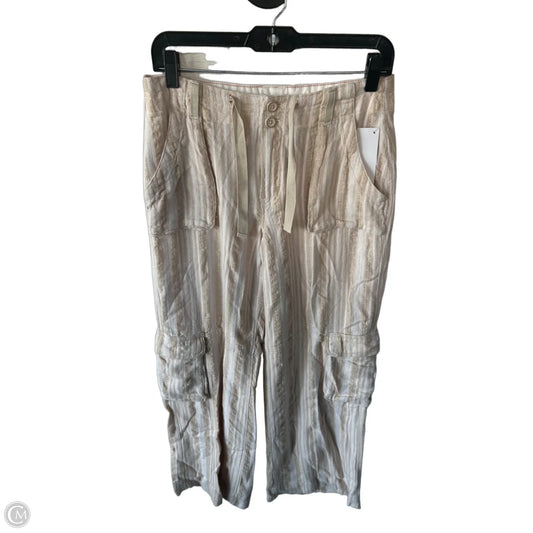 Pants Wide Leg By Pilcro In Tan & White, Size: 6