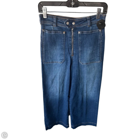 Jeans Wide Leg By Pilcro In Blue Denim, Size: 4