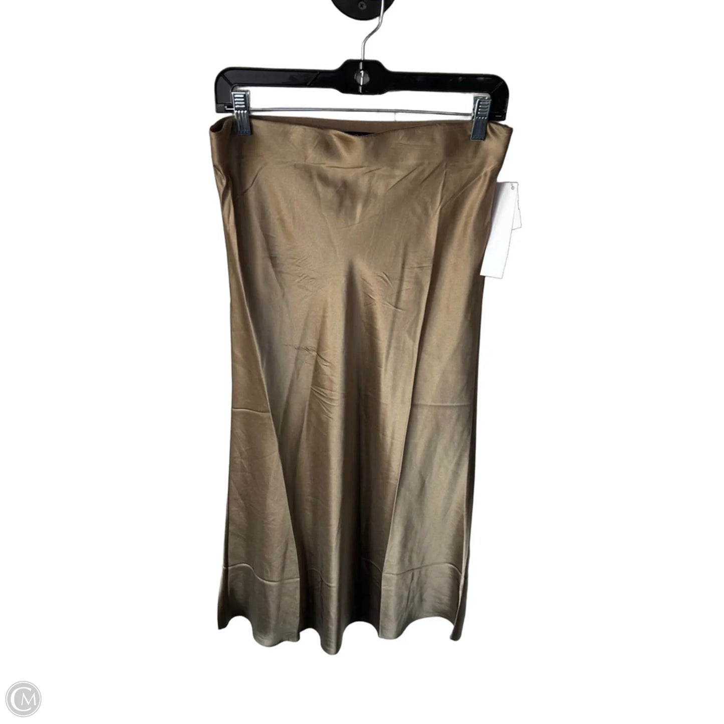 Skirt Maxi By Quince In Gold, Size: 8