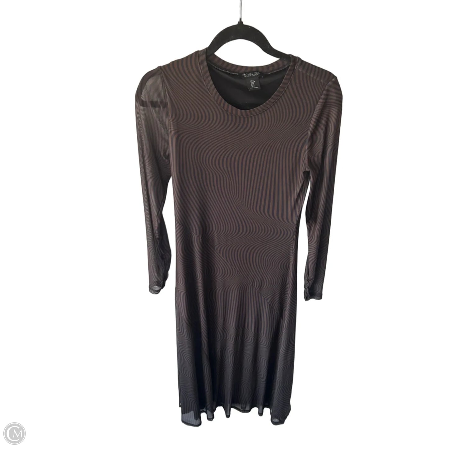 Dress Party Long By Rachel Zoe In Black & Brown, Size: S