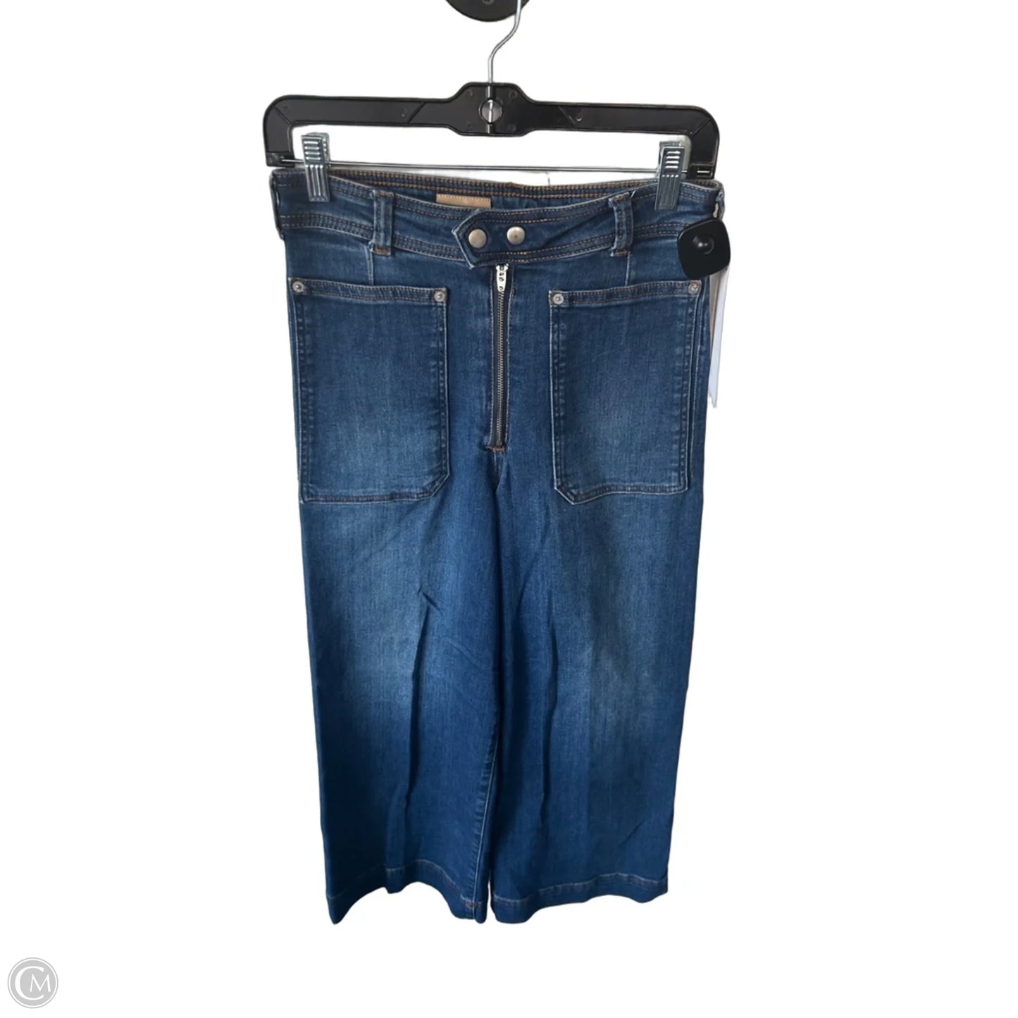 Jeans Wide Leg By Pilcro In Blue Denim, Size: 4