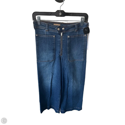 Jeans Wide Leg By Pilcro In Blue Denim, Size: 4